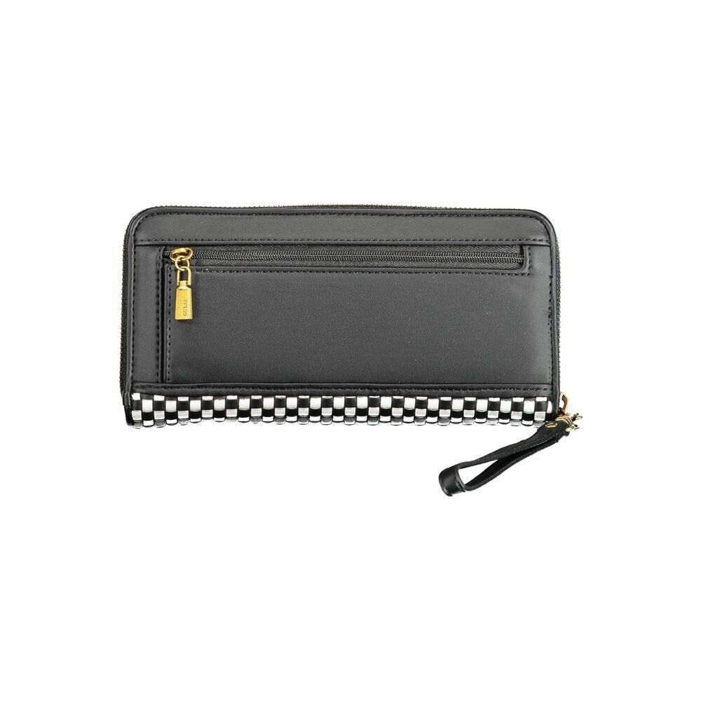 Guess Jeans Black Polyethylene Women Women's Wallet - One Size