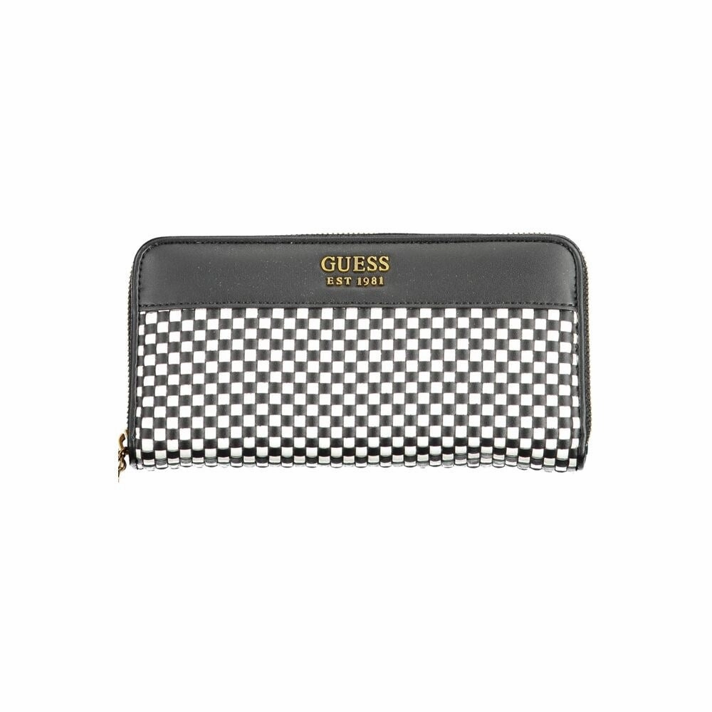 Guess Jeans Black Polyethylene Women Women's Wallet - One Size