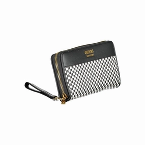Guess Jeans Black Polyethylene Women Women's Wallet - One Size