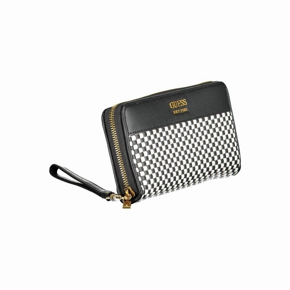 Guess Jeans Black Polyethylene Women Women's Wallet - One Size