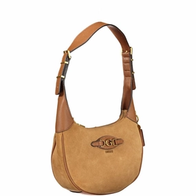 Guess Jeans Brown Polyethylene Women's Handbag