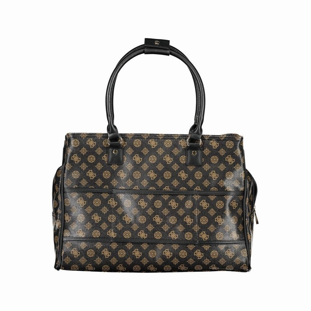 Guess Jeans Brown Polyethylene Women's Handbag