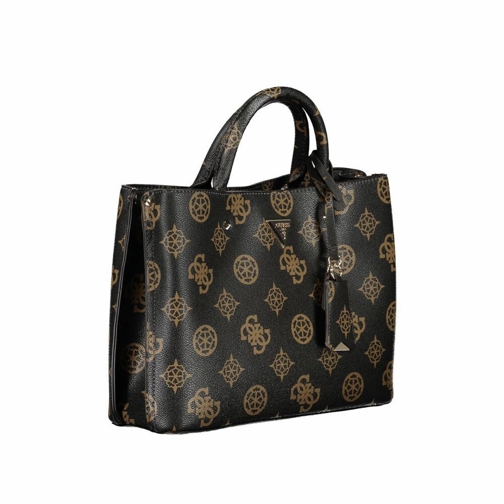 Guess Jeans Brown Polyethylene Women's Handbag