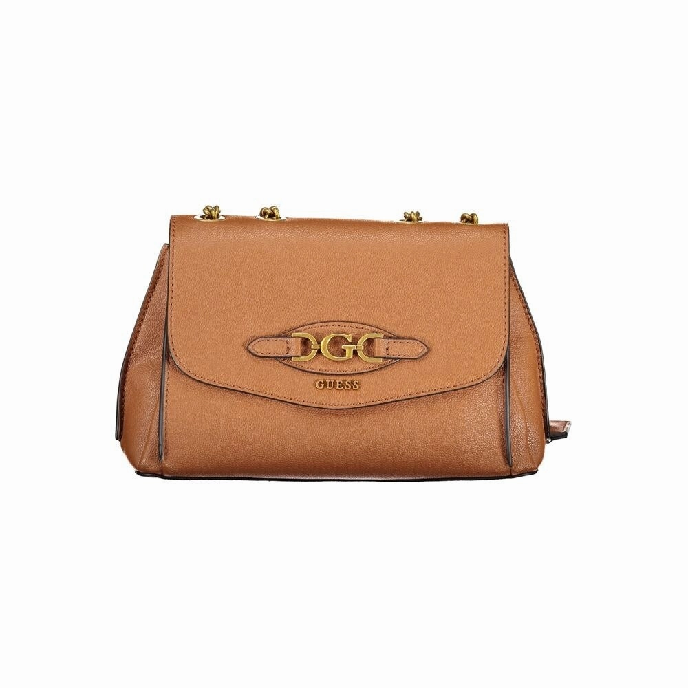 Guess Jeans Brown Polyethylene Women's Handbag
