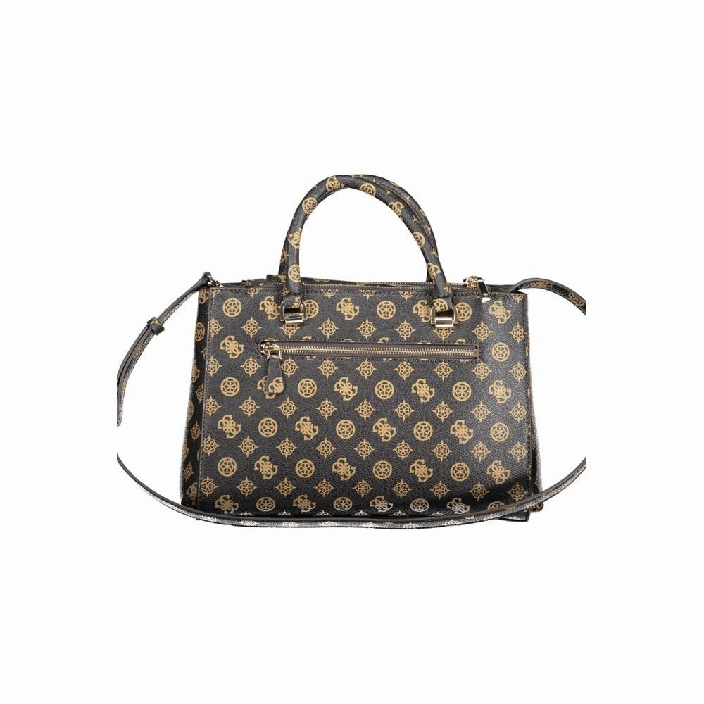 Guess Jeans Brown Polyethylene Women's Handbag