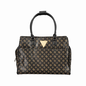 Guess Jeans Brown Polyethylene Women's Handbag