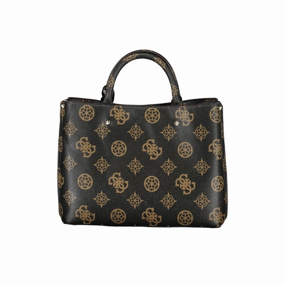 Guess Jeans Brown Polyethylene Women's Handbag