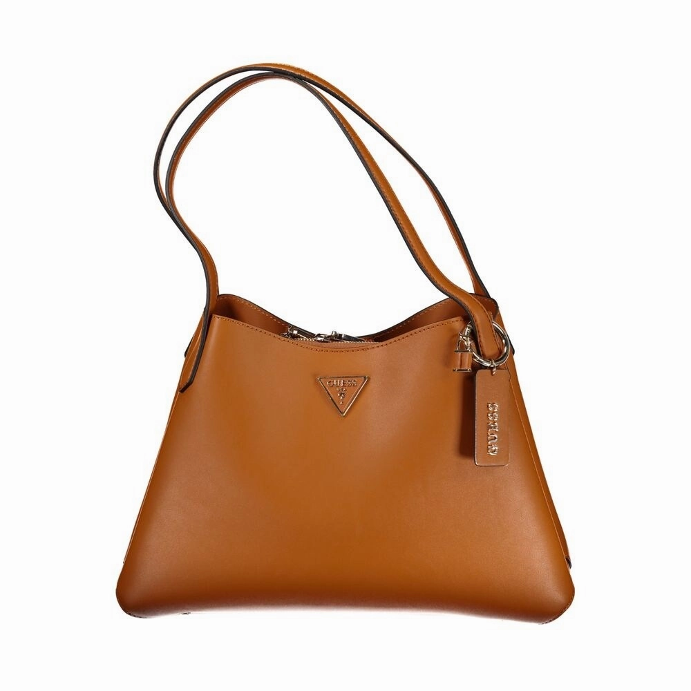 Guess Jeans Brown Polyethylene Women's Handbag