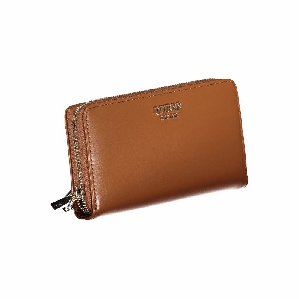 Guess Jeans Brown Polyethylene Women's Wallet - One Size