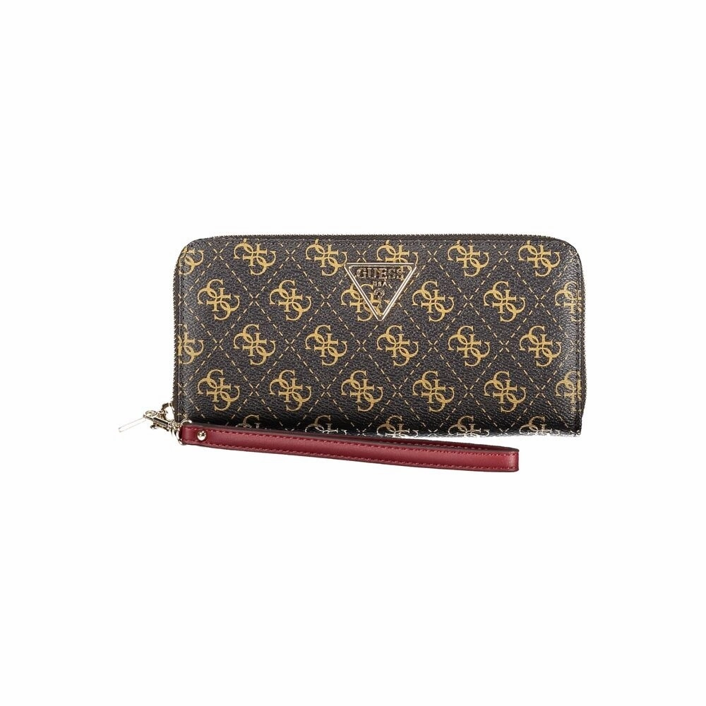 Guess Jeans Brown Polyethylene Women's Wallet