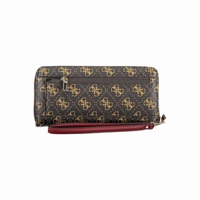 Guess Jeans Brown Polyethylene Women's Wallet