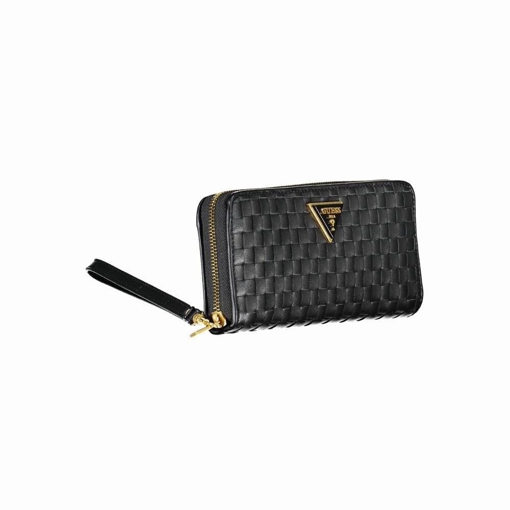 Guess Jeans Elegant Black Multi-Compartment Women's Wallet - One Size