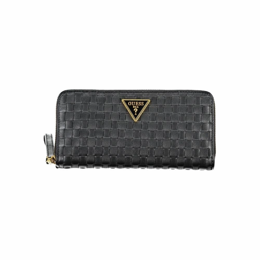 Guess Jeans Elegant Black Multi-Compartment Women's Wallet - One Size
