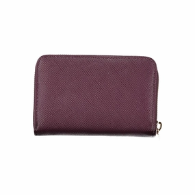 Guess Jeans Elegant Purple Wallet for Stylish Women's Essentials