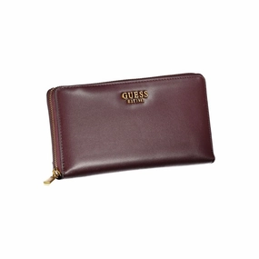 Guess Jeans Elegant Triple Compartment Purple Women's Wallet