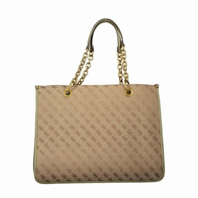 Guess Jeans Green Polyester Women Women's Handbag
