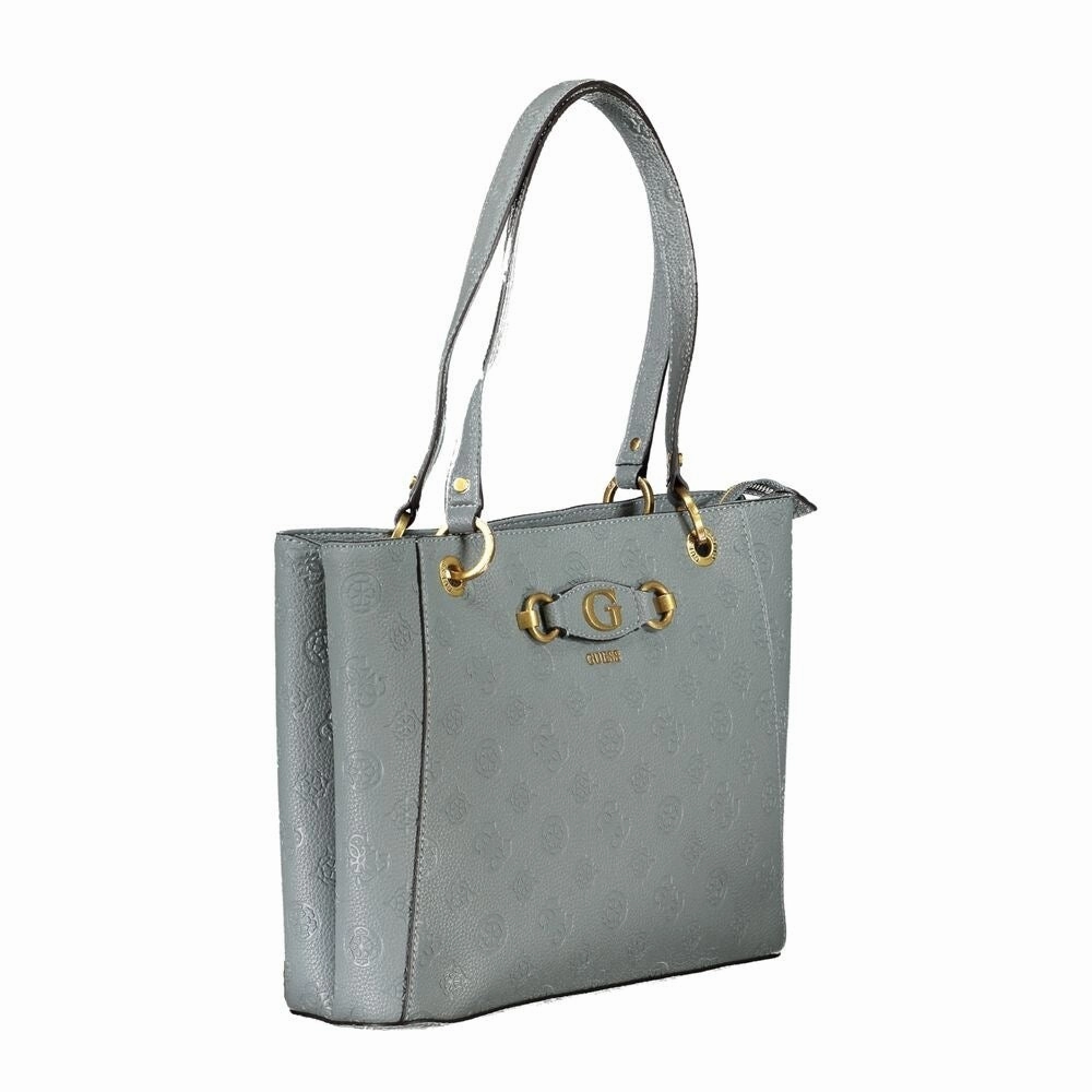 Guess Jeans Light Blue Polyethylene Women's Handbag