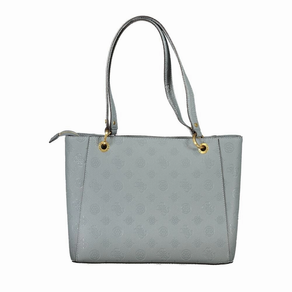 Guess Jeans Light Blue Polyethylene Women's Handbag