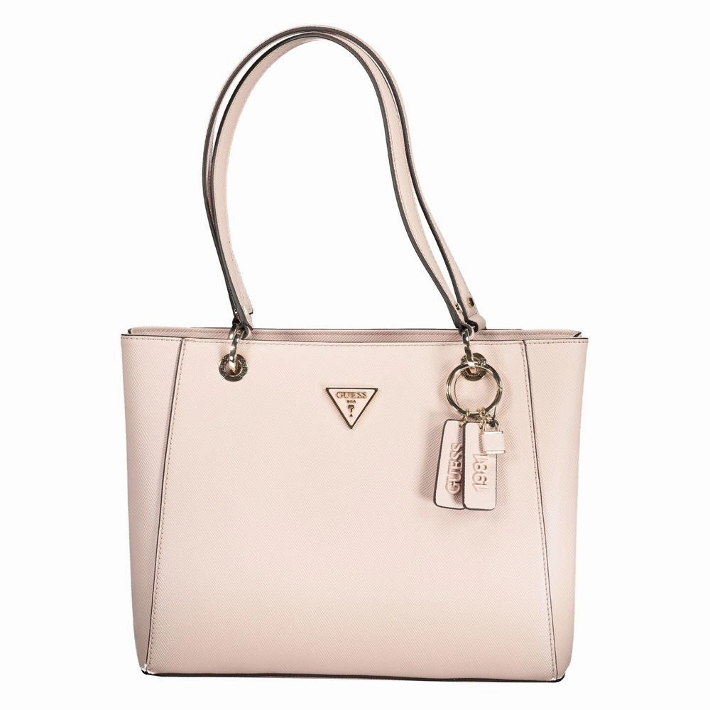 Guess Jeans Pink Polyethylene Women Handbag