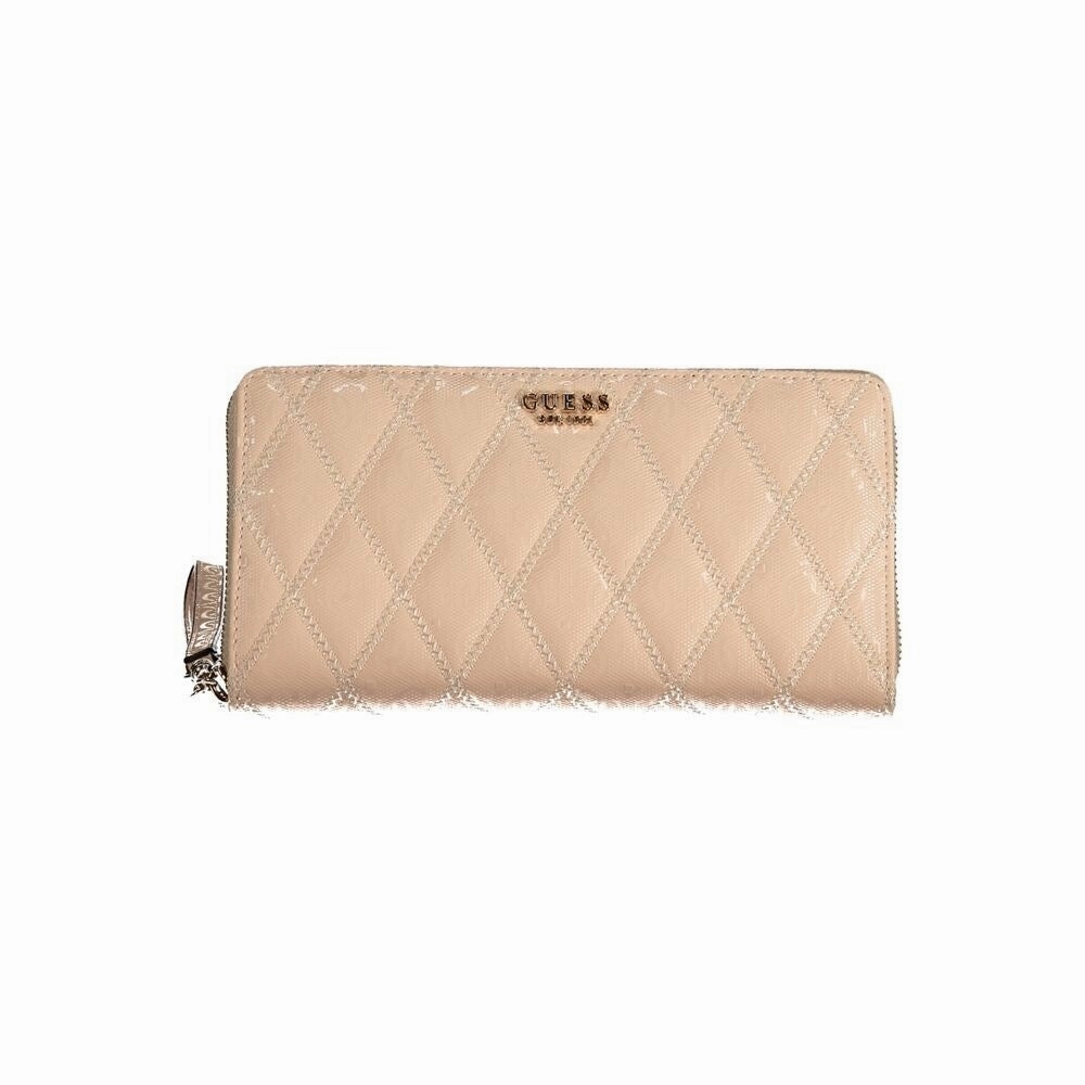 Guess Jeans Pink Polyethylene Women's Wallet