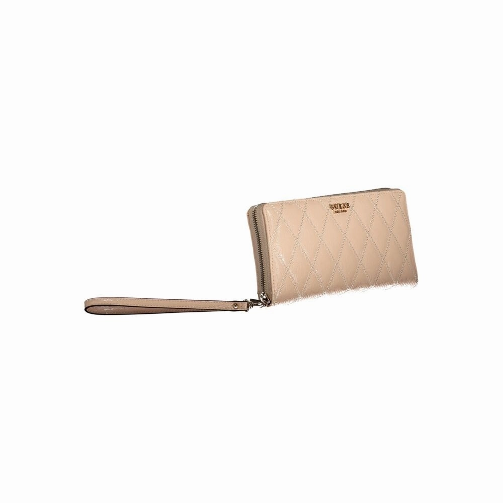 Guess Jeans Pink Polyethylene Women's Wallet