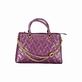 Guess Jeans Purple Polyethylene Women's Handbag
