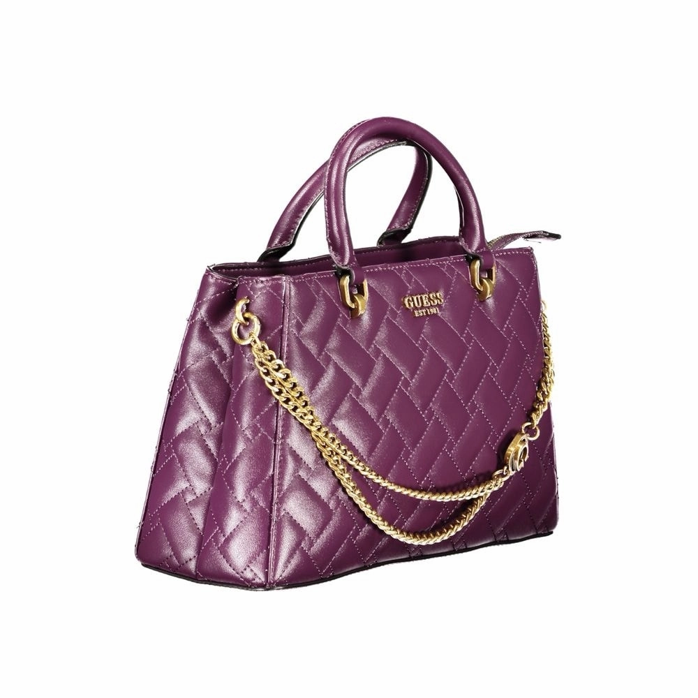 Guess Jeans Purple Polyethylene Women's Handbag