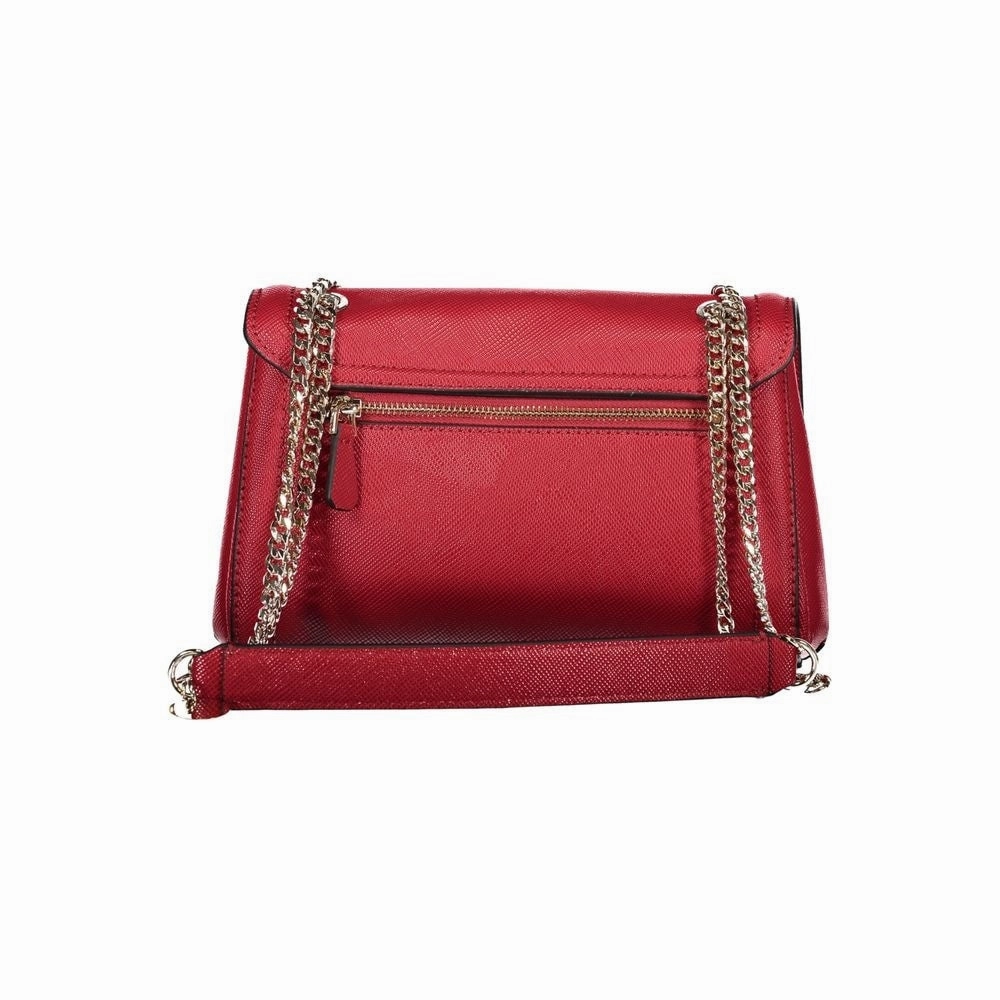 Guess Jeans Red Polyethylene Women's Handbag