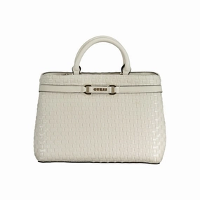Guess Jeans White Polyethylene Women's Handbag