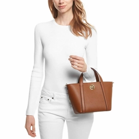 Hadleigh Small Leather Double Handle Tote