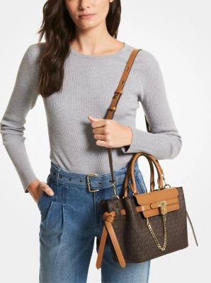 Hamilton Legacy Small Logo Belted Satchel