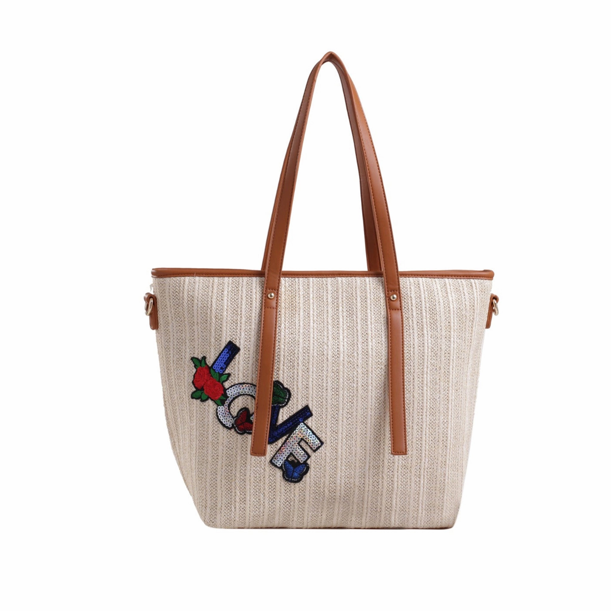 Hampton Woven Beach Tote Bag