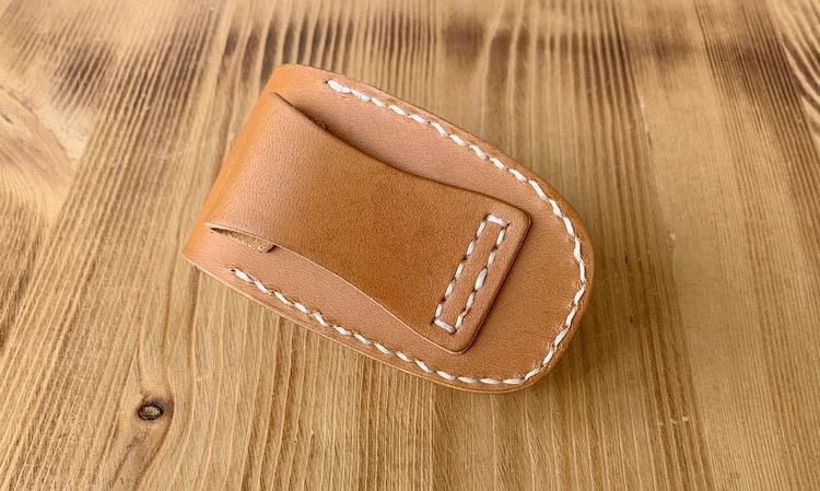 Handmade Brown Leather Audi A468X135 Mens Car Key Case Audi Car Key Holder
