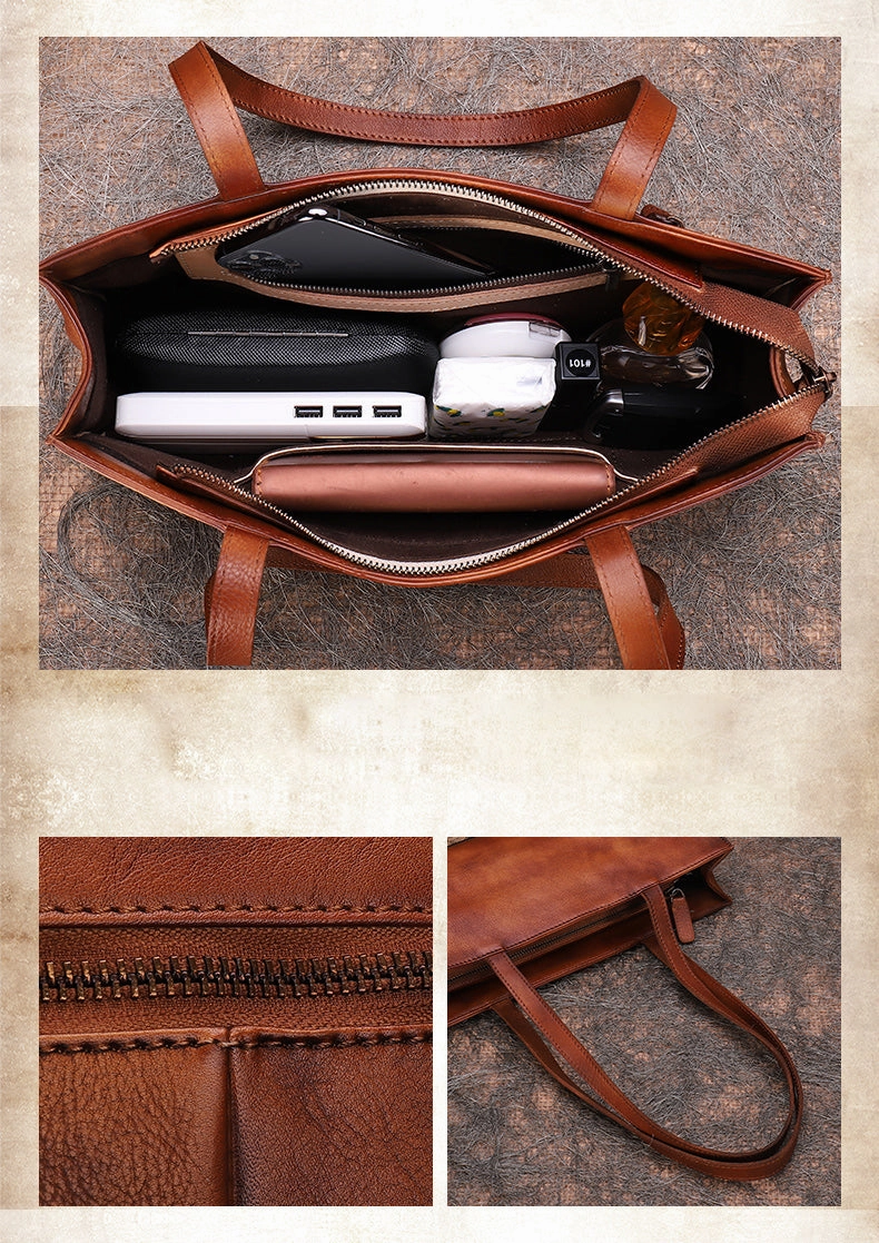 Handmade Green Leather Womens Vintage Baguette Bag Best Baguette Shoulder Bag Crossbody Purses for Ladies