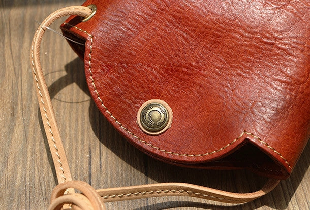 Handmade Leather bag for women leather phone bag shoulder bag crossbody bag