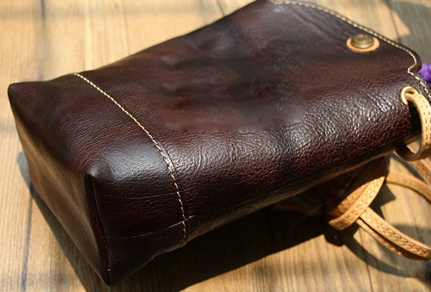 Handmade Leather bag for women leather phone bag shoulder bag crossbody bag