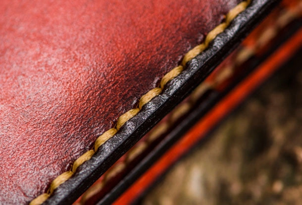 Handmade leather lion biker wallet clutch zip long wallet brown  leather men phone