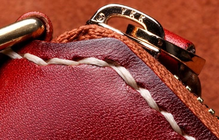 Handmade Leather Mens Biker Chain Wallet Cool Leather Wallet Small Chain Wallets for Men