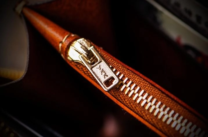 Handmade Leather Mens Chain Biker Wallet Cool Leather Wallet Long Wallets for Men