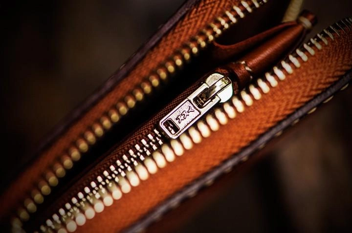 Handmade Leather Mens Chain Biker Wallet Cool Leather Wallet Long Wallets for Men