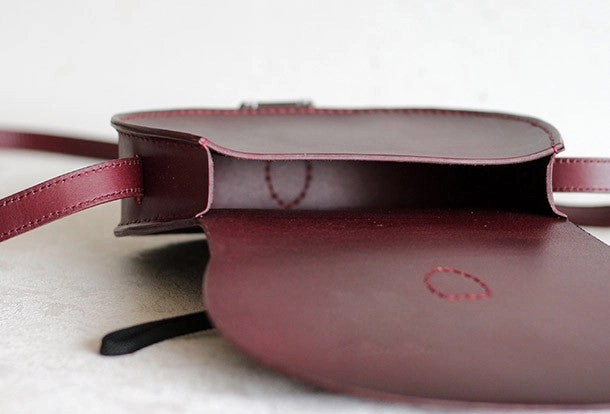 Handmade Leather vintage women leather shoulder bag crossbody bag