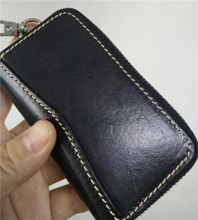 Handmade Mens Leather Biker Key Wallets Cool Small Key Wallets Key Holders