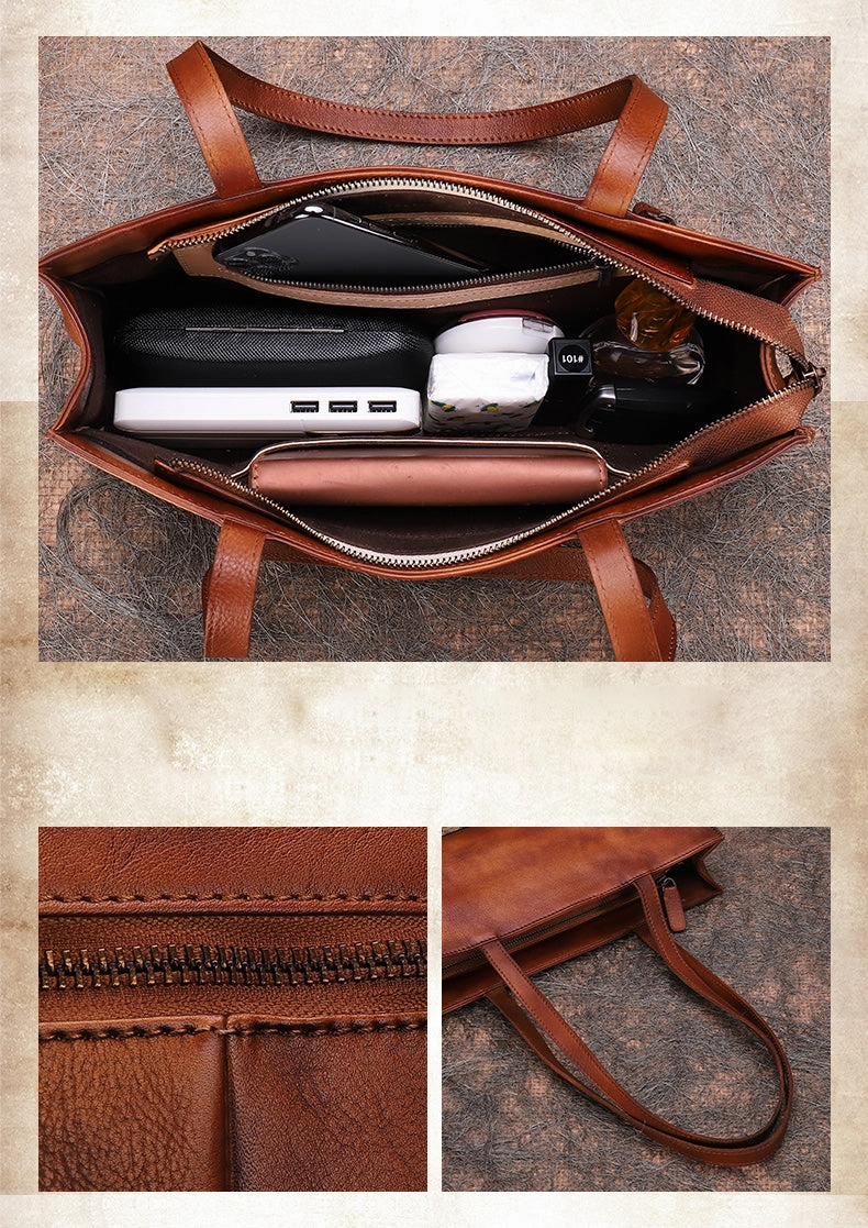 Handmade Purple Leather Womens Vintage Baguette Bag Best Baguette Shoulder Bag Crossbody Purses for Ladies