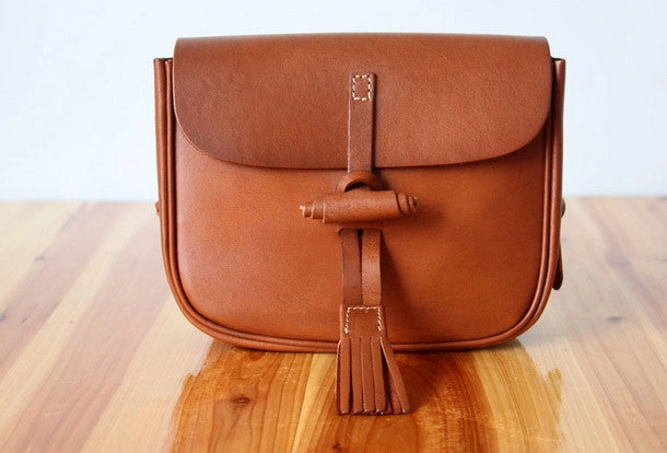 Handmade shoulder bag Genuine vintage rustic leather crossbody Shoulder Bag for women