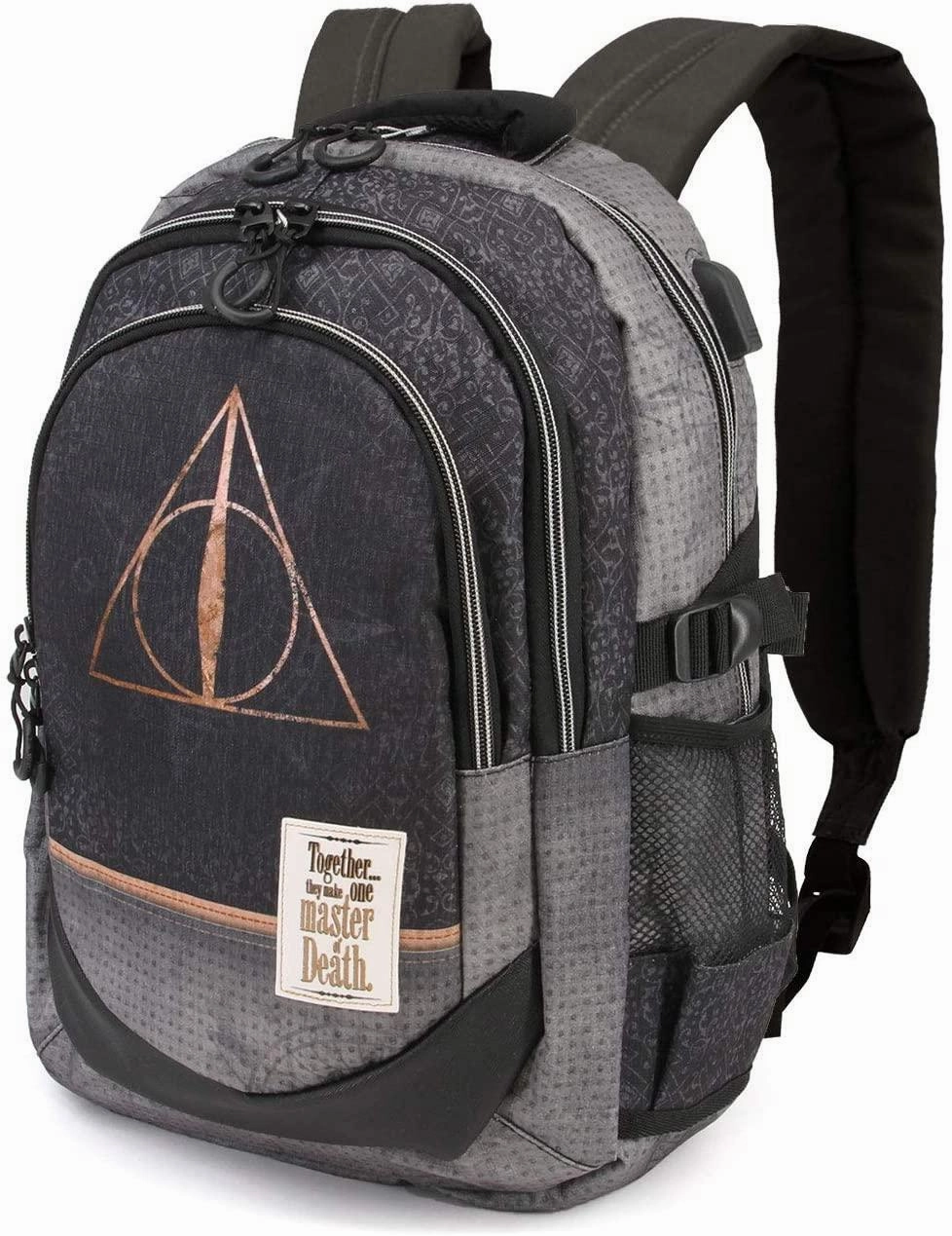 Harry Potter Deathly Hallows Backpack 44 cm With USB Port