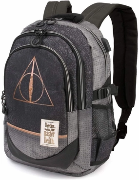 Harry Potter Deathly Hallows Backpack 44 cm With USB Port