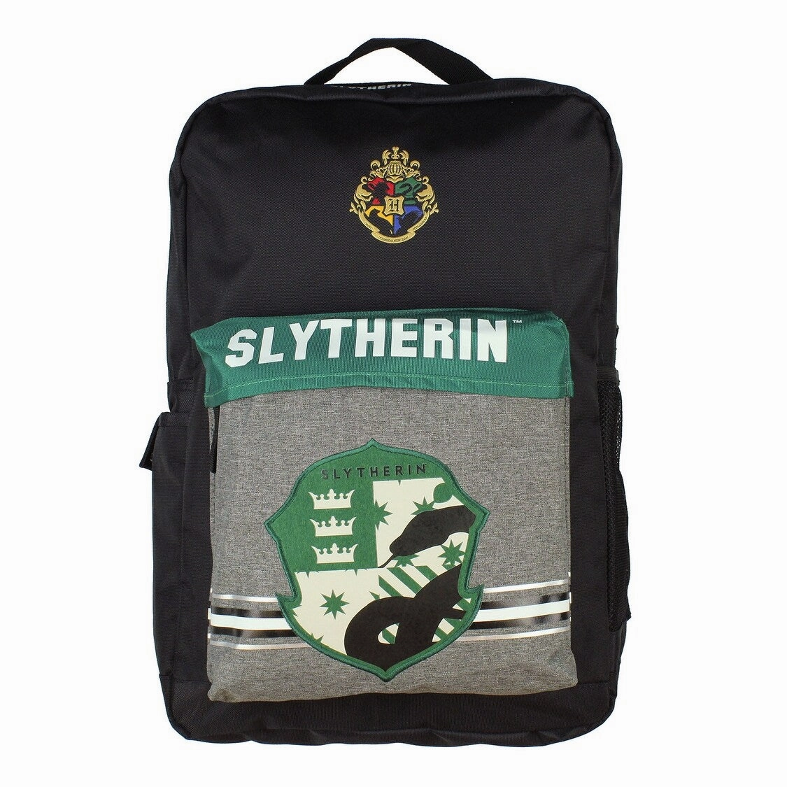 Harry Potter Slytherin Backpack School Book Bag With Laptop Sleeve - One Size