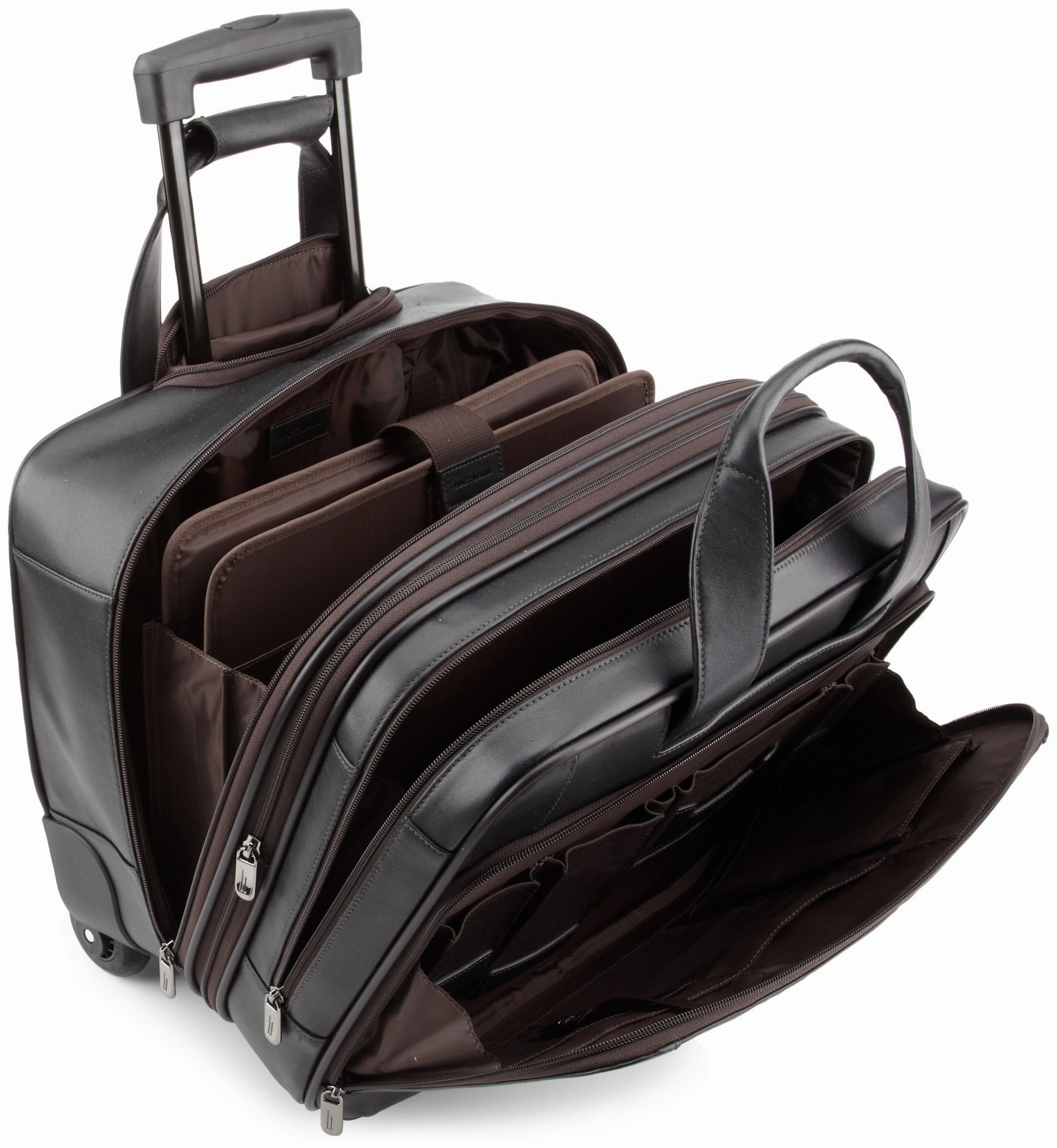 Hartmann Aviator Lg Wheeled Expandable Brief Dark Roast