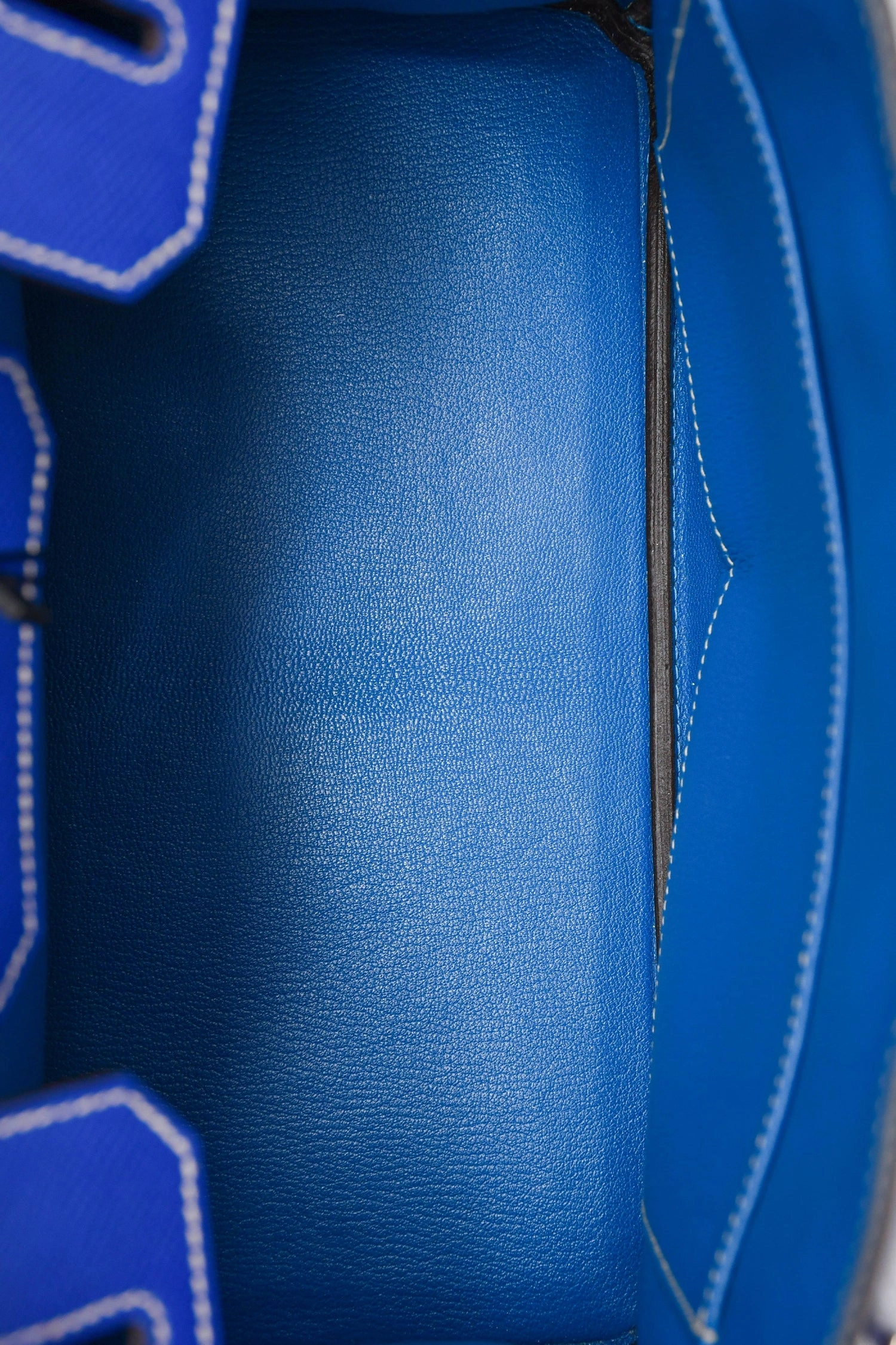 Hermes 2011 Blue Epsom Leather Birkin 30 PHW