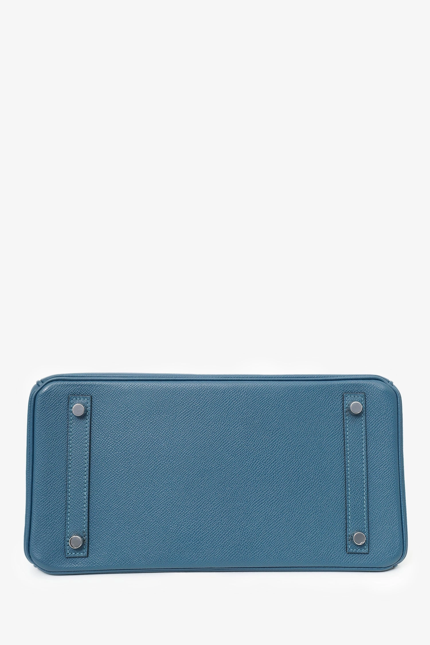 Hermes 2013 1P Colvert (Navy) Epsom Leather Birkin 30 with SHW